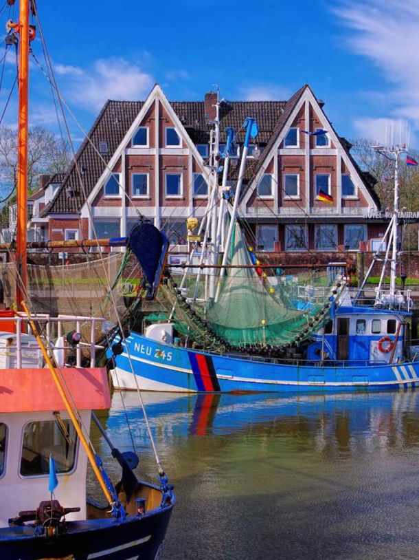 Fischereihafen in Neuharlingersiel